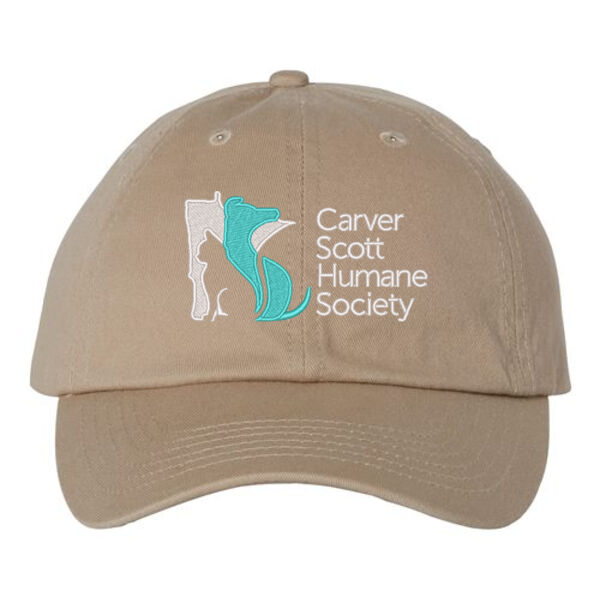 Valucap Adult Bio Washed Classic Dad Hat - Embroidered Logo Thumbnail