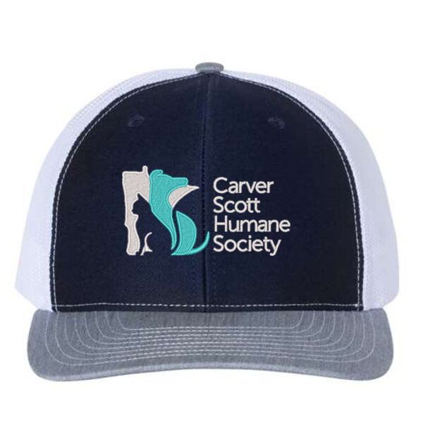 Richardson Adjustable Snapback Trucker Cap - Embroidered Logo Thumbnail