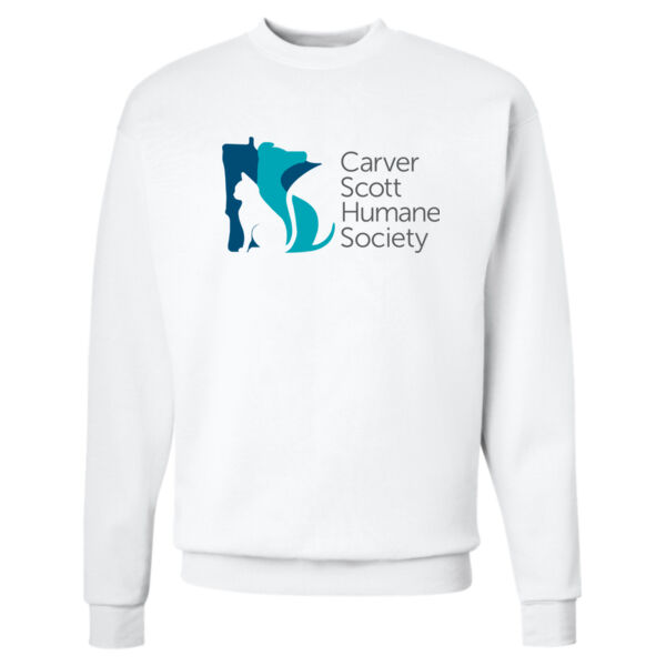 Hanes Ecosmart Crewneck Sweatshirt - Printed Logo Thumbnail