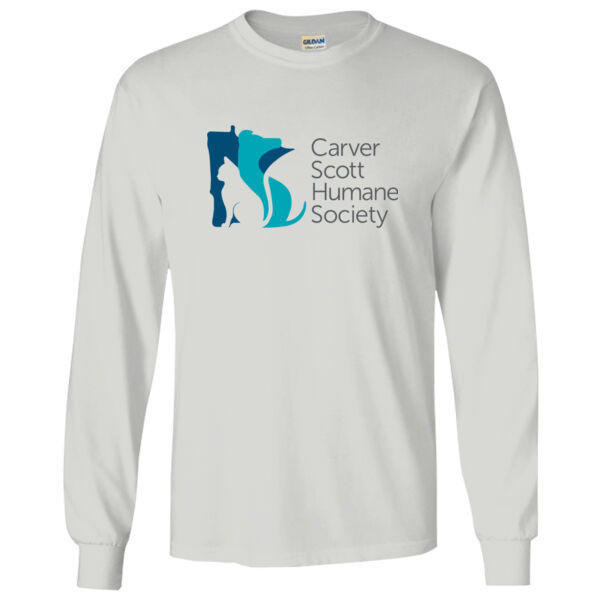 Gildan Ultra Cotton Long Sleeve T-Shirt - Printed Logo Thumbnail