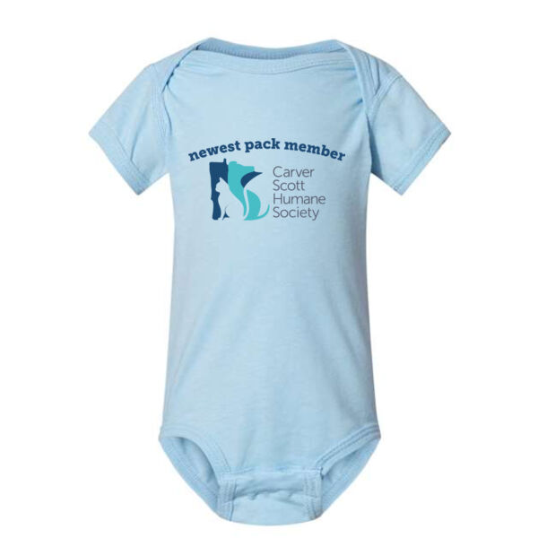 Rabbit Skins Infant Fine Jersey Bodysuit - Printed Logo Thumbnail