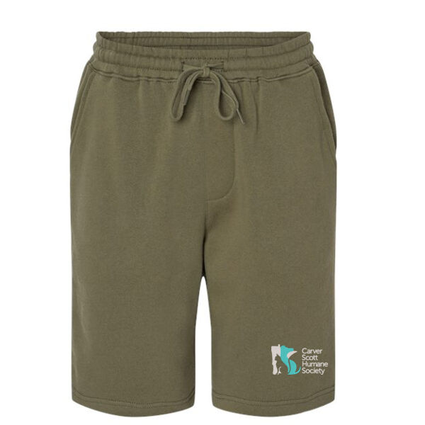 Independent Trading Co - Midweight Fleece Shorts - Embroidered Logo Thumbnail