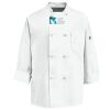 Eight Knot Button Chef Coat with Thermometer Pocket Thumbnail