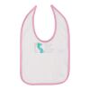 Infant Contrast Trim Premium Jersey Bib Thumbnail
