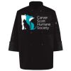 Ten Pearl Button Black Chef Coat Thumbnail